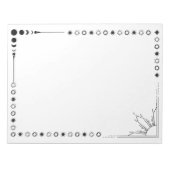 Zon en stemming notitieblok (Voorkant)