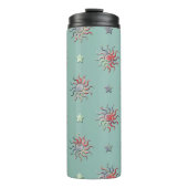 Zon- en sterrenpatroon thermosbeker (Voorkant)