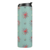 Zon- en sterrenpatroon thermosbeker (Gedraaid links)