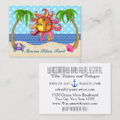 Zon en strand Visitekaartje (Voorkant / Achterkant)