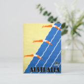  zon en Surf in Australië Reis Briefkaart (Staand voorkant)