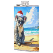 Zon en Surf Koala Santa Hat Heupfles (Links)