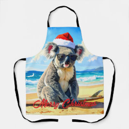 Zon en Surf Koala Santa Hat Schort