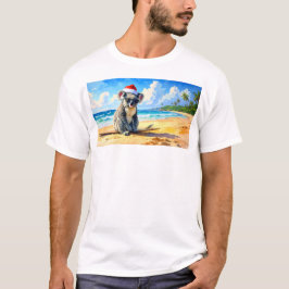 Zon en Surf Koala Santa Hat T-shirt