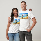 Zon en Surf Koala Santa Hat T-shirt (Unisex)