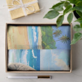 Zon en Surf Koala Santa Hat Tissuepapier (Geschenk)
