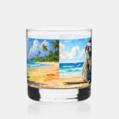 Zon en Surf Koala Santa Hat Whisky Glas (Links)