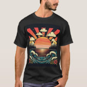 Zon en wolk T-shirt (Voorkant)