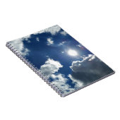 zon en wolken notitieboek (Rechterzijde)