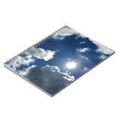 zon en wolken notitieboek (Linkerzijde)