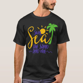 Zon en zand t-shirt