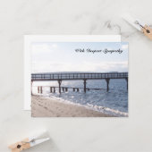 Zon en Zee Bijbelvers Sympathiekaart Kaart (Voorkant / Achterkant in situ)