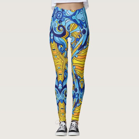 Zon en Zee Leggings (Voorkant)
