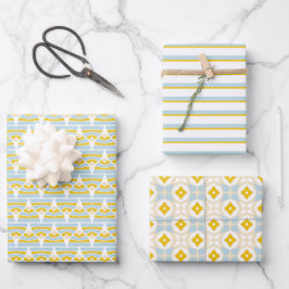 Zon- en Zee Serie 7 Set Inpakpapier Vel