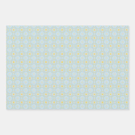 Zon en Zee Series 5 Set van wikkelpapier Inpakpapier Vel (Voorkant 3)