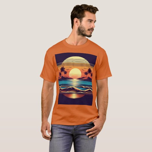 Zon en Zee T-shirt (Voorkant volledig)