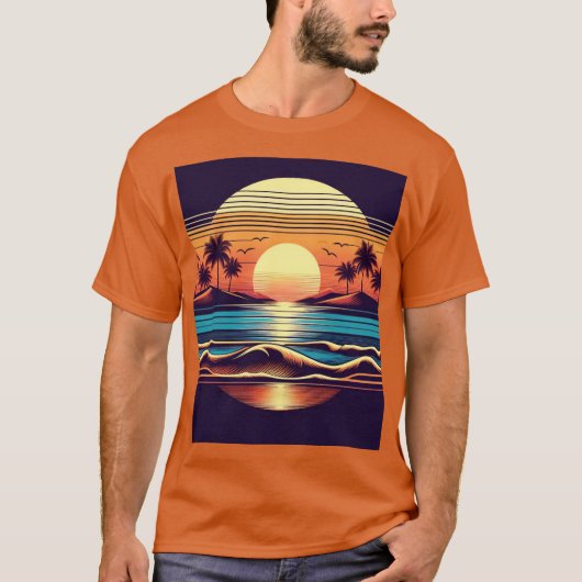 Zon en Zee T-shirt (Voorkant)