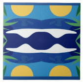 Zon en Zee Tegeltje (Voorkant)