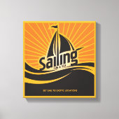 Zon en Zee verkopen Canvas Afdruk (Voorkant)