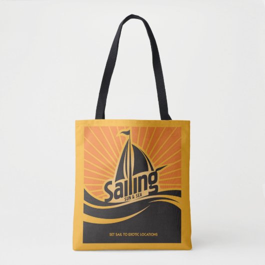 Zon en Zee verkopen Tote Bag (Voorkant)