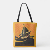 Zon en Zee verkopen Tote Bag (Achterkant)