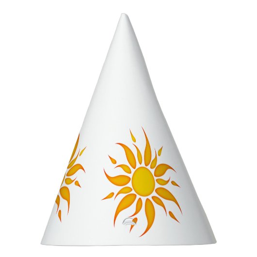 Zon Feesthoedjes (Rechts)