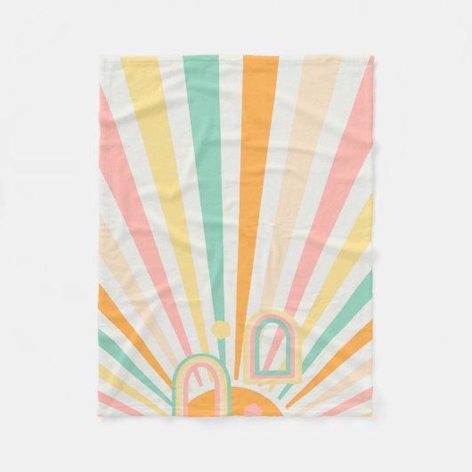  zon fleece deken (Voorkant)