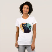 Zon gebleekte Purr T-shirt (Voorkant volledig)