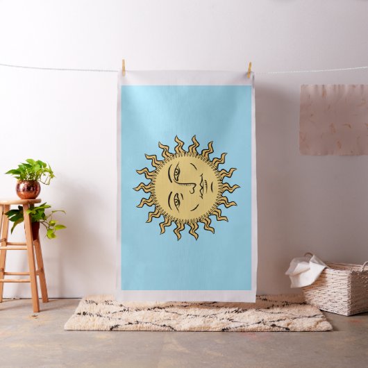 Zon geïsoleerd stof (Voorbeeld)