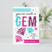 Zo'n Gem Classroom Valentijnsdag Kaart (Staand voorkant)