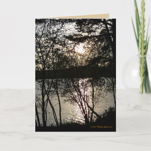 Zon Gemaakt Kant Kaart (Voorkant)