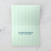 Zo'n geweldige vader - aangepaste echografie-fotok kaart (Binnen)