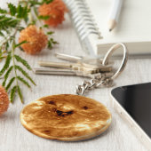 Zon glimlachen vanuit het NASA-observatorium voor  Sleutelhanger (Zijkant)