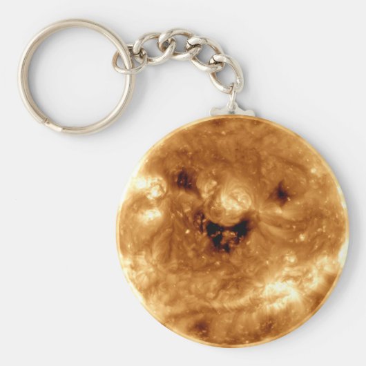 Zon glimlachen vanuit het NASA-observatorium voor  Sleutelhanger (Voorkant)