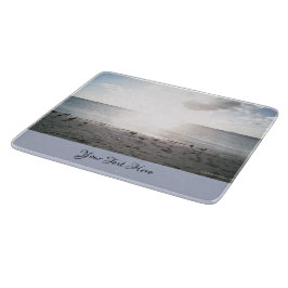 Zon Gloria Aan Het Strand Snijplank