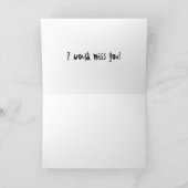 Zo'n goede vriend kaart (Binnen)