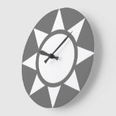 Zon (Grote) Wandklok (Hoek)