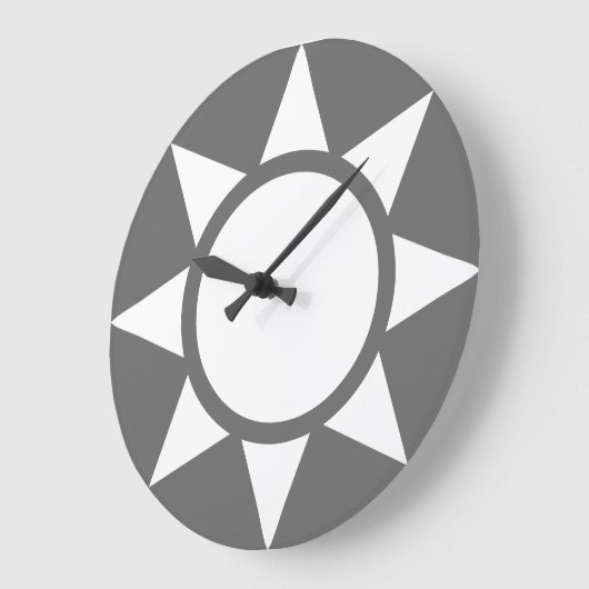 Zon (Grote) Wandklok (Hoek)