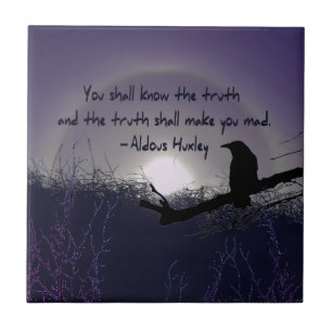 Zon Halo boven Wales met een Raven keramische Tege Tegeltje