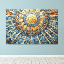 zon hemel mozaïek 004