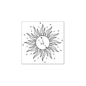 Zon Horoscoop Stier | Sterrenbeeld Astrologie Rubberstempel (Afrduk)