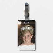 Zon! HRH Princess of Wales Bagagelabel (Achterkant verticaal)