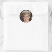 Zon! HRH Princess of Wales Ronde Sticker (Tas)