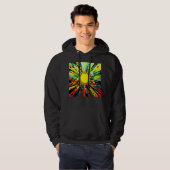 Zon in Abstract 910 Hoodie (Voorkant volledig)