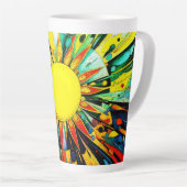 Zon in Abstract 910 Latte Mok (Rechterhoek)