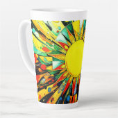 Zon in Abstract 910 Latte Mok (Linkerhoek)