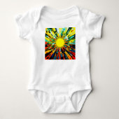 Zon in Abstract 910 Romper (Voorkant)