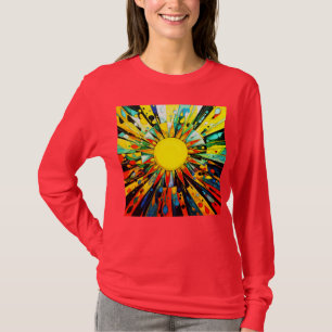 Zon in Abstract 910 T-shirt