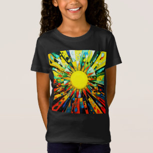 Zon in Abstract 910 T-shirt