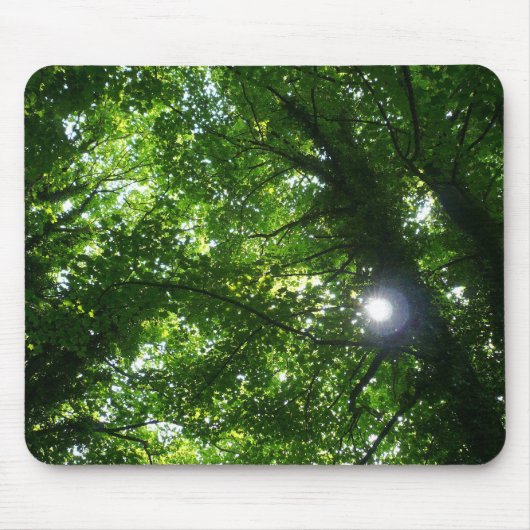 Zon in de Bomen Muismat (Voorkant)